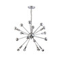 Glenn 8-Light Metal Sputnik-Led Chandelier