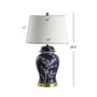 Gracie Ginger Jar Ceramic/Metal LED Table Lamp
