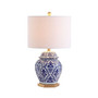 Gretchen 25" Ginger Jar Ceramic,Metal LED Table Lamp