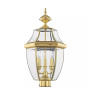 Monterey 3-Light Outdoor Classic Color Post Lantern