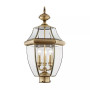 Monterey 3-Light Outdoor Classic Color Post Lantern