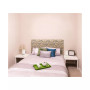 Simple Designs Stonies Small Stone Look Table Bedside Lamp 2 Pack Set