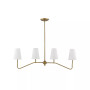 Trade Winds Madison 4-Light 13" Chandelier