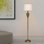 1589AB 61" Antique Classic Urn Floor Lamp