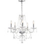 Jingle 5 Light 22.5"D Adjustable Chandelier