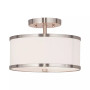Park Ridge Metal 11'' Semi Flush Mount