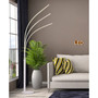 Aurora 92" LED Arch Tree Floor Lamp, Touch Dimmer