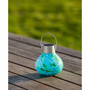 Home & Garden Solar Glass Tea Lantern