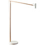 Crane LED Spotlight Swing Arm Floor Lamp