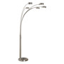 Micah Plus Modern LED 88" 5-Arched Floor Lamp with Dimmer
