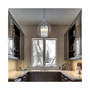 Modern American spherical crystal chandelier -3 bulbs -E12 lamp holder
