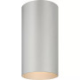 1-Light Flush Mount Cylinder Ceiling Fixture