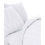 Chevron Clipped 3 Piece Jacquard Comforter Set, Twin