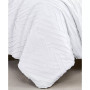 Chevron Clipped 3 Piece Jacquard Comforter Set, Twin