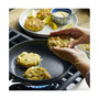 Hard-Anodized Induction Frying Pan with Lid, 10", Matte Black