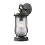 Farmstead 1-Light Outdoor WB in Matte Black