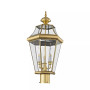 CLOSEOUT!   Georgetown 3-Light Outdoor Post Lantern