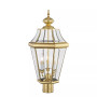 CLOSEOUT!   Georgetown 3-Light Outdoor Post Lantern