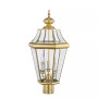 CLOSEOUT!   Georgetown 3-Light Outdoor Post Lantern