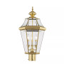 CLOSEOUT!   Georgetown 3-Light Outdoor Post Lantern