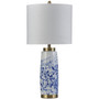 Splatter Blue Ceramic Table Lamp