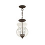 CLOSEOUT!   Home Basics 2-Light Convertible Mini Pendant/Ceiling Mount