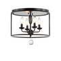 Alma Metal LED Flush Mount
