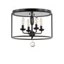 Alma Metal LED Flush Mount