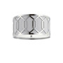 Hex 3-Light Metal Led Flush Mount