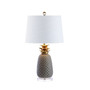Pineapple Ceramic Led Table Lamp