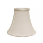 Cloth&Wire Slant Bell Softback Lampshade with Washer Fitter