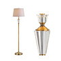 Harper Crystal or Metal Led Floor Lamp