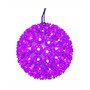 10" Starlight Sphere Christmas Ornament with 150 Purple Wide Angle LED Lights