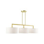Meridian 3 Lights Linear Chandelier