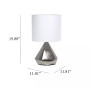 Solid Pyramid Table Lamp