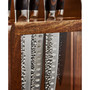 Damashiro Emperor Mokuzai Knife Block Set, 7 Piece