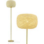 Rowan LED Decor Standing Floor Lamp with Threaded Shade