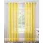 Calypso Voile Sheer Grommet Curtain Panel, 59" x 63"