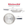 Stainless Steel 12" Induction Frying Pan
