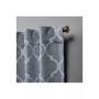 Nicole Miller Treillage Woven Blackout Hidden Tab Top 52" X 84" Curtain Panel Pair