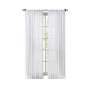 Stripe Lace Rod Pocket Curtain Panel 54"W x 84"L