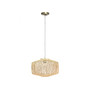 Circular Rattan Pendant