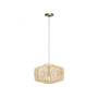 Circular Rattan Pendant