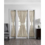 Colette Faux Silk 28" x 72" Sidelight Door Window Panel