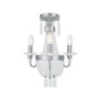 Valentina 3-Light Convertible Mini Chandelier/Ceiling Mount