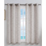 Julius Light Filtering Textured Grommet Window Curtain Panel Set, 38" x 96"