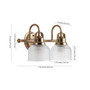 Virginia 2-Light LED Vanity Light