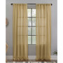 Crushed Texture 52" x 63" Anti-Dust Sheer Curtain Panel
