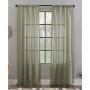 Crushed Texture 52" x 63" Anti-Dust Sheer Curtain Panel