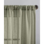 Crushed Texture 52" x 63" Anti-Dust Sheer Curtain Panel